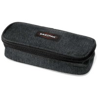 канцеларски,принадлежности,eastpak,oval,single,pencil,case,denim,black,(black)