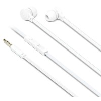 слушалки,слушалки,iluv,neon,sound&mic,earphones,white