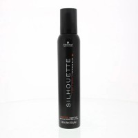 хигиена,коса,schwarzkopf,silhouette,mousse,super,hold,foam,200ml,black