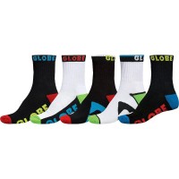 чорапи,детски,чорапи,globe,destroyer,colour,crew,socks,white,black,(multicolor)