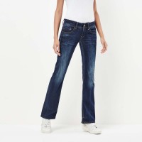 дънки,дамски,панталони,g,star,midge,mid,waist,bootcut,jeans,blue