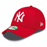 шапка,всички,шапки,new,era,9,forty,new,york,yankees,cap,red,white,(red)
