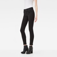 дамски,дънки,дамски,панталони,g,star,lynn,d,mid,waist,super,skinny,jeans,black