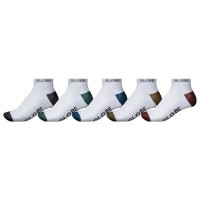 чорапи,мъжки,чорапи,globe,ingles,half,long,socks,5,pairs,white,(white)