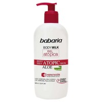 хигиена,тяло,babaria,body,milk,aloe,atopic,skin,400ml,cream,white