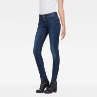 дънки,дамски,панталони,g,star,midge,zip,mid,waist,skinny,jeans,blue