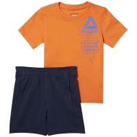 детски,екипи,детски,облекла,за,момчета,reebok,essentials,short,sleeve,set,orange,(bright,lava)