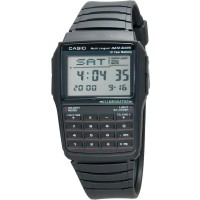 часовник,часовници,casio,databank,dbc,32,watch,black