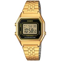 часовник,часовници,casio,la680,wega,woman,watch,golden,(black)