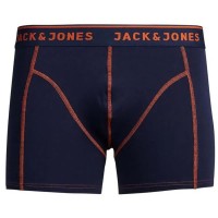 боксерки,мъжко,бельо,jack,&,jones,simple,boxers,burnt,ochre,(blue)