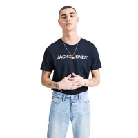 тениска,мъжки,тениски,jack,&,jones,iliam,original,l32,short,sleeve,t,shirt,navy,blazer,(blue)