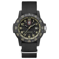 часовник,часовници,luminox,leatherback,sea,turtle,giant,0333,watch,black,beige
