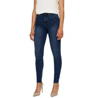 дънки,дамски,панталони,vero,moda,sophia,high,waist,skinny,jeans,medium,blue,denim,(blue)