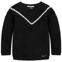блуза,детски,блузи,pepe,jeans,solange,sweatshirt,black
