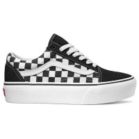 маратонки,дамски,маратонки,vans,old,skool,platform,trainers,black,true,white,(white)
