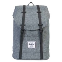 раница,раници,herschel,retreat,19.5l,backpack,grey,(raven,crosshatch,black)