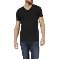 тениска,мъжки,тениски,petrol,industries,short,sleeve,v,neck,t,shirt,2,units,black