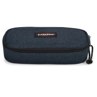 канцеларски,принадлежности,eastpak,oval,single,pencil,case,triple,denim,(blue)