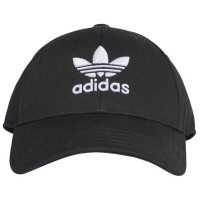 бейзболна,шапка,всички,шапки,adidas,originals,classic,trefoil,baseball,cap,black,white,(black)