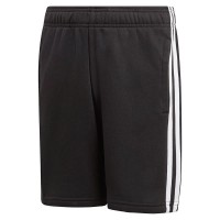 къси,панталони,детски,панталони,adidas,essentials,3,stripes,knit,shorts,black,(black,white)