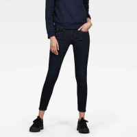 дънки,дамски,панталони,g,star,arc,3d,mid,waist,skinny,jeans,dark,aged,(black)