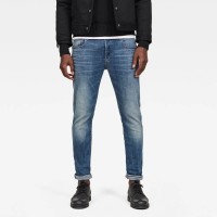дънки,мъжки,панталони,g,star,3301,slim,jeans,vintage,medium,aged,(blue)