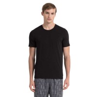 мъжка,тениска,мъжки,пижами,calvin,klein,crew,short,sleeve,t,shirt,black