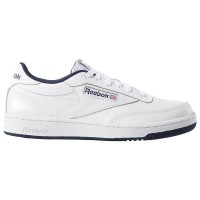 юношески,маратонки,детски,маратонки,reebok,classics,heritage,club,c,junior,trainers,white,(white,navy)