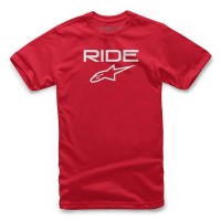 тениска,детски,тениски,alpinestars,ride,2.0,short,sleeve,t,shirt,red,white,(red)
