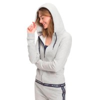 блуза,дамски,блузи,tommy,hilfiger,terry,lounge,full,zip,sweatshirt,grey,heather,(grey)