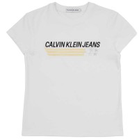 тениска,детски,тениски,calvin,klein,jeans,logo,&,star,slim,fit,t,shirt,white