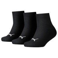 чорапи,детски,чорапи,puma,quarter,short,socks,3,pairs,black