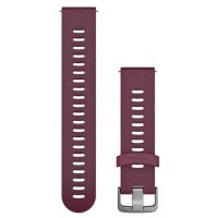 електро,garmin,quick,release,20,mm,silicone,strap,purple,(cherry)