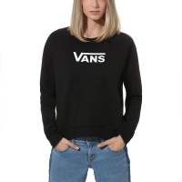 блуза,дамски,блузи,vans,flying,v,ft,boxy,crew,sweatshirt,black,(black)