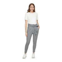 панталони,дамски,панталони,vero,moda,loose,paperbag,pants,medium,grey,melange,(grey)