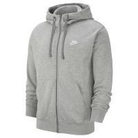 блуза,мъжки,пуловери,nike,sportswear,club,full,zip,sweatshirt,grey,(dark,grey,heather,matte,silver,white)