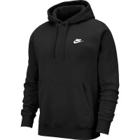 суичър,мъжки,пуловери,nike,sportswear,club,hoodie,black,black,white,(black)