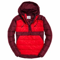 мъжко,яке,мъжки,якета,superdry,downhill,padded,overhead,jacket,red