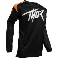 блуза,с,дълъг,ръкав,мъжки,тениски,дамски,тениски,thor,sector,link,long,sleeve,jersey,black,(orange)
