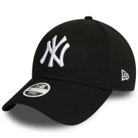 шапка,всички,шапки,new,era,essential,940,new,york,yankees,cap,black,white,(black)