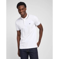 мъжки,блузи,с,яка,lee,piqué,short,sleeve,polo,bright,white,(white)