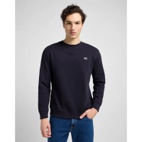 блуза,мъжки,пуловери,lee,plain,crew,sweatshirt,midnight,navy,(black)