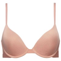 дамско,бельо,дамски,бикини,и,танкини,calvin,klein,half,cup,tonal,logo,bra,unity,(brown)