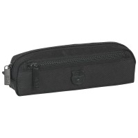 канцеларски,принадлежности,safta,fc,barcelona,premium,oval,pencil,case,black,(black)