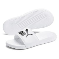 мъжки,джапанки,и,чехли,puma,popcat,20,slides,puma,white,puma,black,(white)