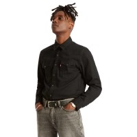 риза,с,дълъг,ръкав,мъжки,ризи,levi´s,®,barstow,western,standard,long,sleeve,shirt,black,(marble,black,denim)