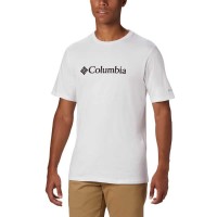 тениска,мъжки,тениски,columbia,csc,basic,logo,short,sleeve,t,shirt,white,(white)