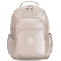 раница,раници,kipling,seoul,27l,backpack,metallic,glow,(silver)
