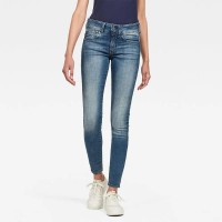 дънки,дамски,панталони,g,star,lynn,mid,waist,skinny,jeans,antic,blue,(blue)