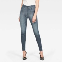 дънки,дамски,панталони,g,star,kafey,ultra,high,waist,skinny,jeans,worn,in,chert,grey,(grey)